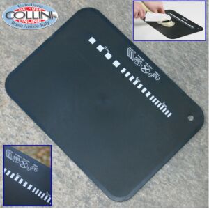 Kyocera - Tagliere in santoprene flessibile - 37x25cm - Nero
